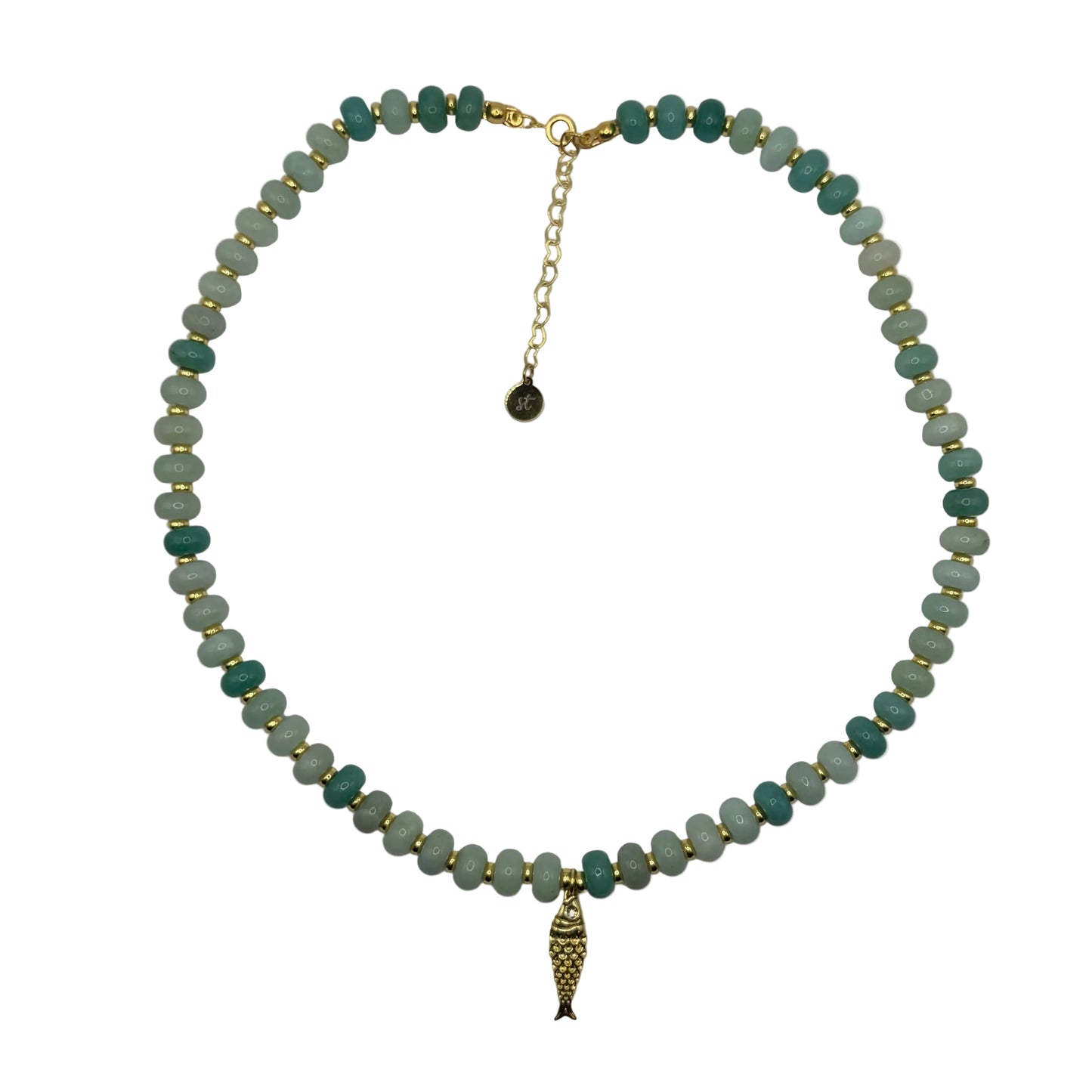 Seafoam Sardine Necklace