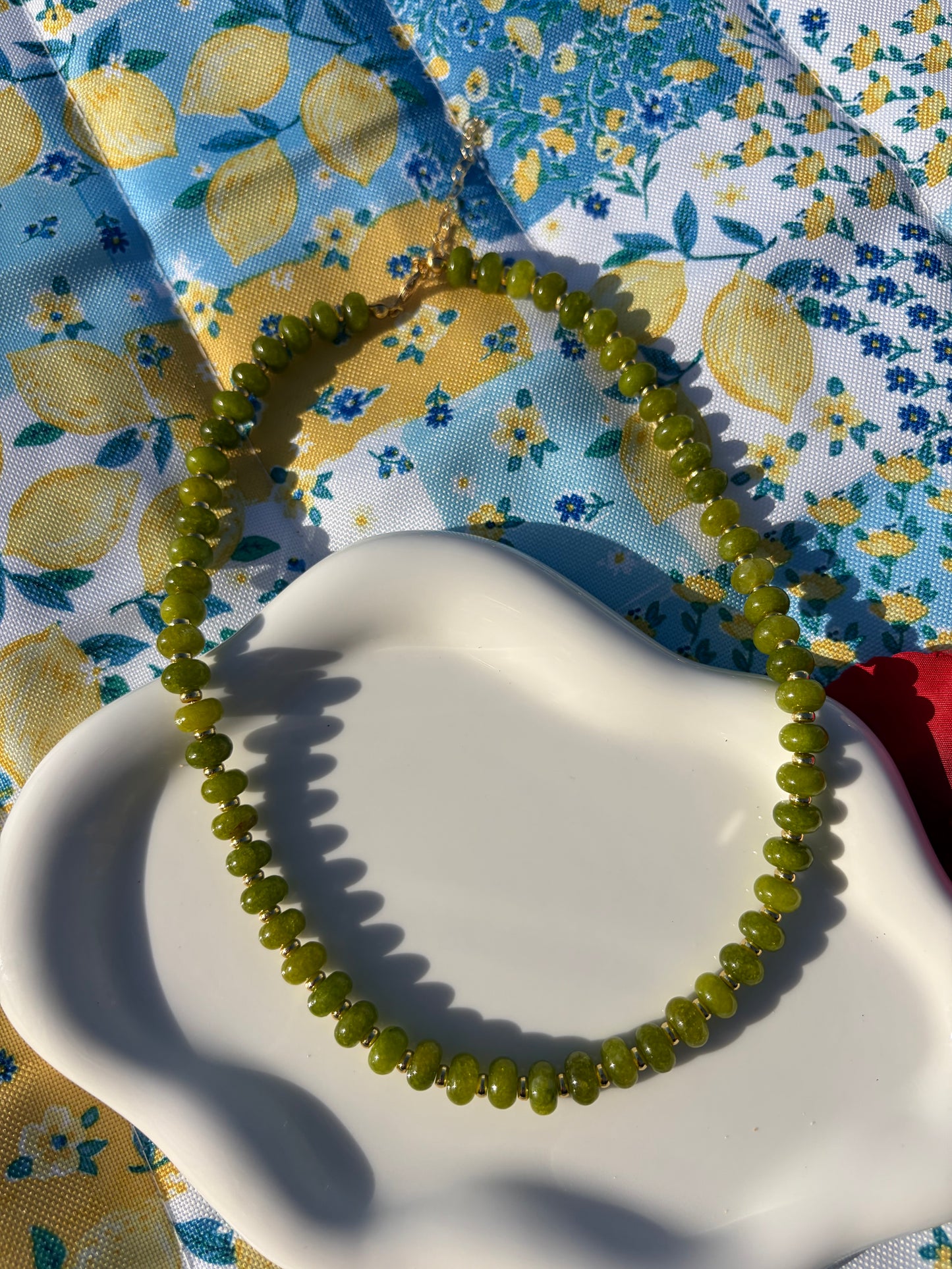 Olive Mist Necklace