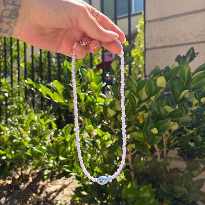 Lilac Splash Necklace