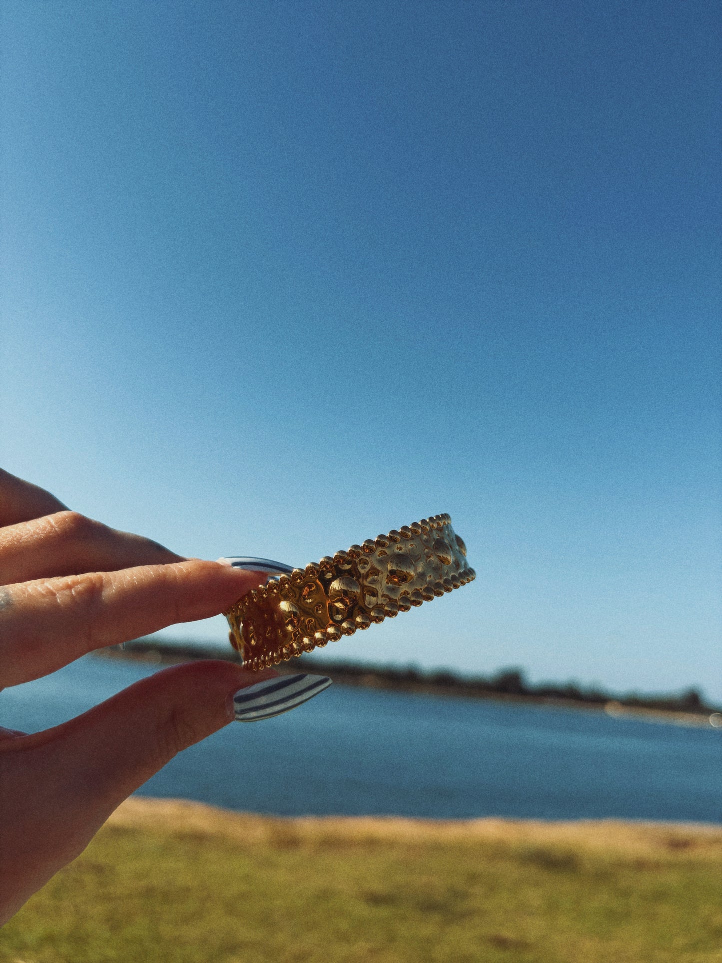 Golden Cuff Bracelet