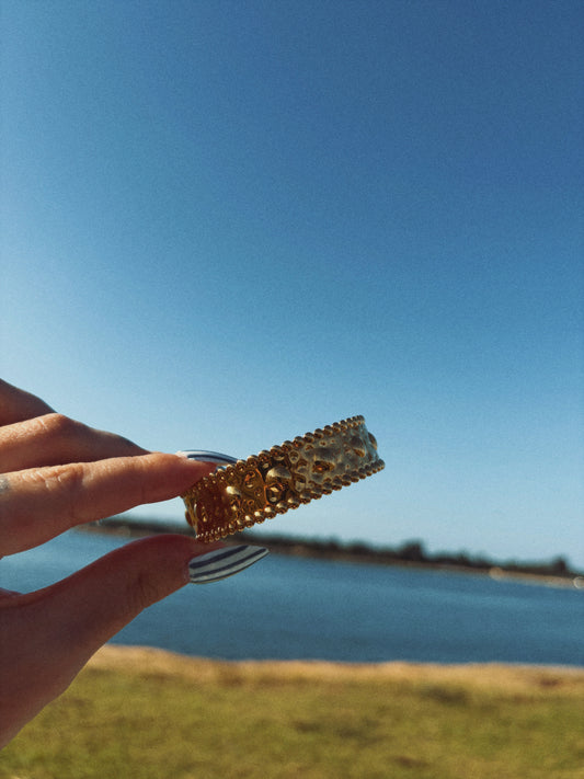 Golden Cuff Bracelet