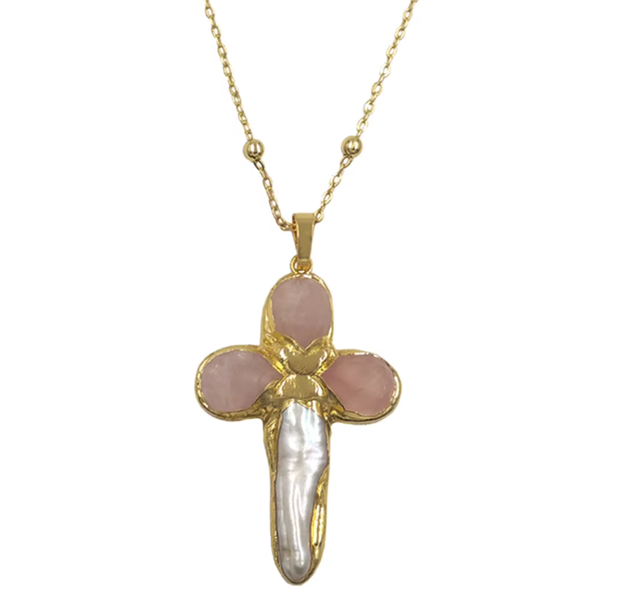 Serenity Rose Quartz Necklace